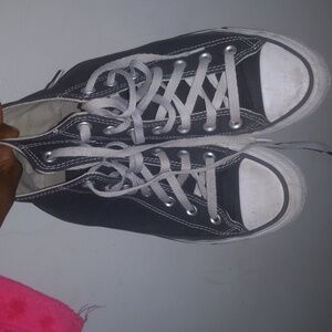 Converse, shoes, black, 7.5 US women's/5.5 US men's, Chuck Taylor All Stars